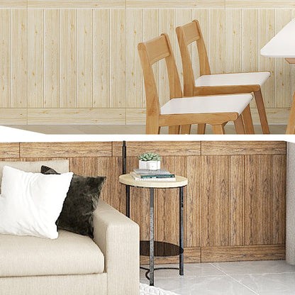Skorter | Modern Imitation Wood Grain Wall Access Panel Peel-and-Stick Foam Back Panel