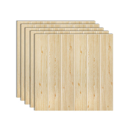 Skorter | Modern Imitation Wood Grain Wall Access Panel Peel-and-Stick Foam Back Panel