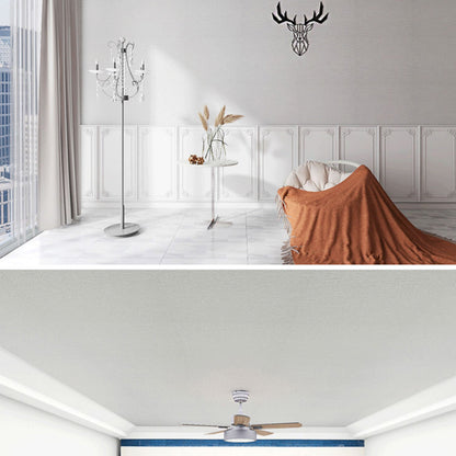 Skorter | Modern Pearl Wainscoting Flax Wall Access Panel Self-Adhesive Wall Panels