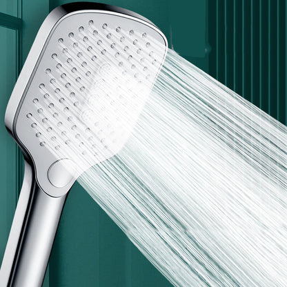 Skorter | Rectangular Self-Cleaning Hand Shower Adjustable Spray Pattern Wall-Mounted Hand Shower