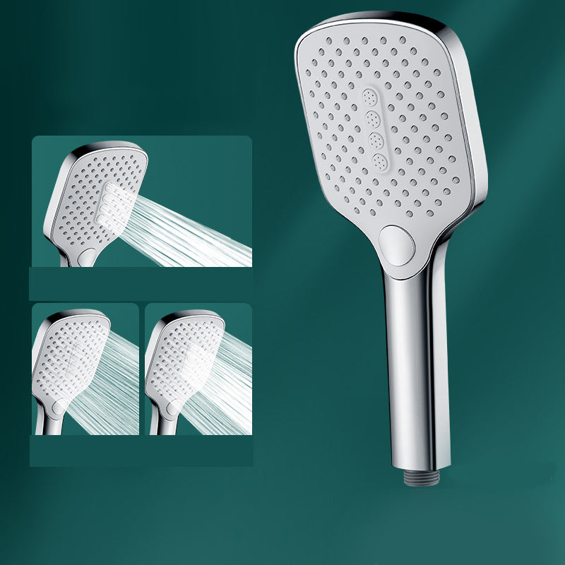 Skorter | Rectangular Self-Cleaning Hand Shower Adjustable Spray Pattern Wall-Mounted Hand Shower