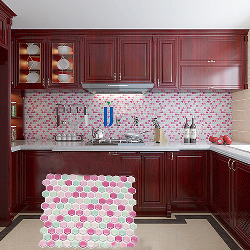 Skorter | Colorful Mosaic Peel & Stick Tile Waterproof for Back Wall