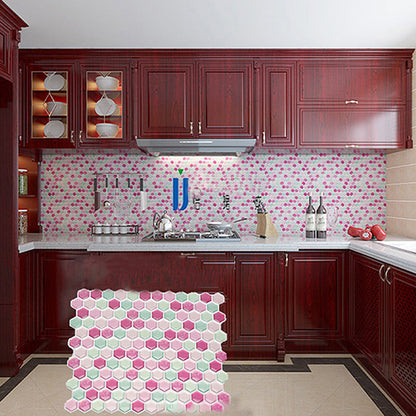 Skorter | Colorful Mosaic Peel & Stick Tile Waterproof for Back Wall