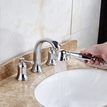 Skorter | Contemporary Tub Faucet Deck Mount Trim Bathtub Faucet Trim for Bathroom