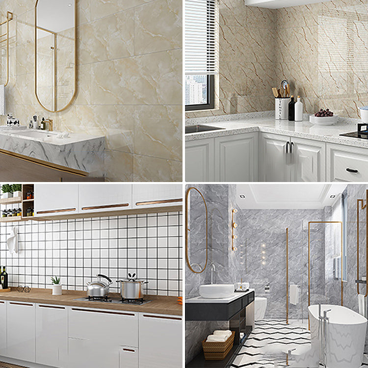 Skorter | Modern mold-resistant tile PVC Single Peel & Stick tile for backsplash wall