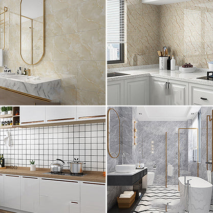 Skorter | Modern mold-resistant tile PVC Single Peel & Stick tile for backsplash wall