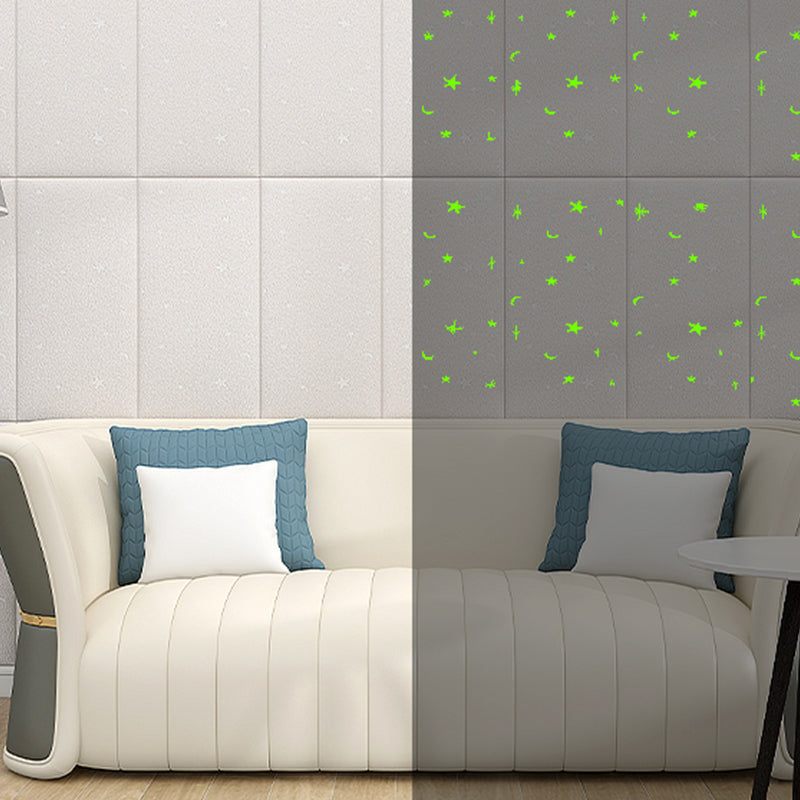 Skorter | Fluffy Soft Bag Panel Smooth Wall Interior Modern Board Set of 1