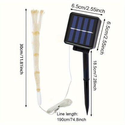 Skorter | SolarGlow - Solar Energy LED Garden Lighting with 90 Warm White LED Lights