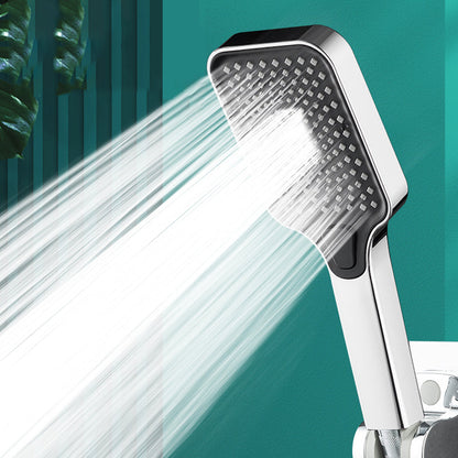 Skorter | Contemporary Rectangular Hand Shower Adjustable Spray Pattern Showerhead