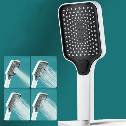 Skorter | Contemporary Rectangular Hand Shower Adjustable Spray Pattern Showerhead
