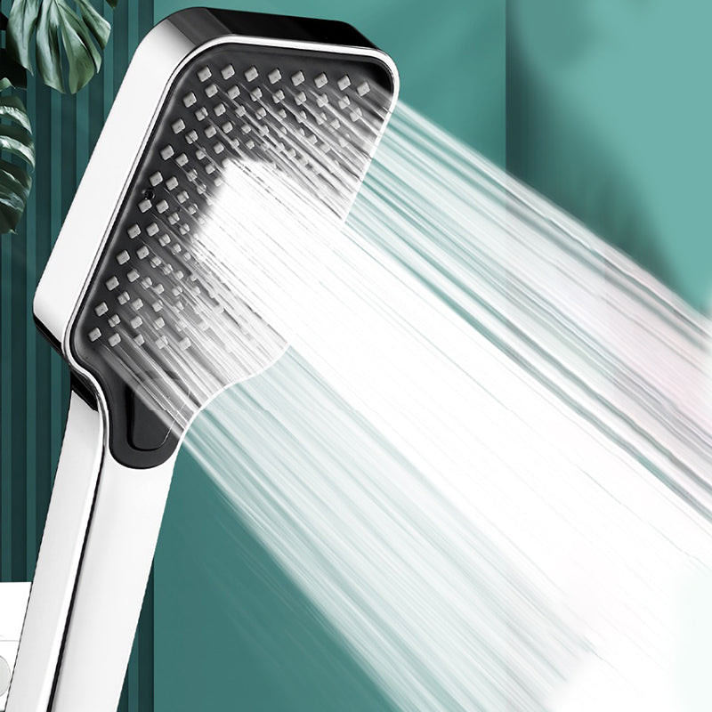 Skorter | Contemporary Rectangular Hand Shower Adjustable Spray Pattern Showerhead