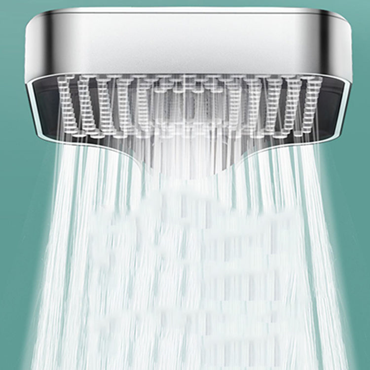 Skorter | Contemporary Rectangular Hand Shower Adjustable Spray Pattern Showerhead