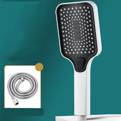 Skorter | Contemporary Rectangular Hand Shower Adjustable Spray Pattern Showerhead