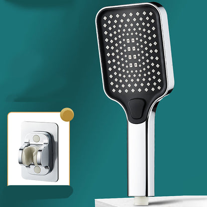Skorter | Contemporary Rectangular Hand Shower Adjustable Spray Pattern Showerhead
