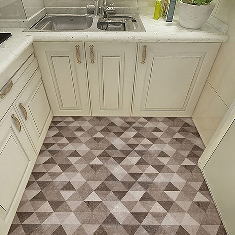 Skorter | Brown non-slip floor tile 30 cm x 60 cm brick effect single tile PVC