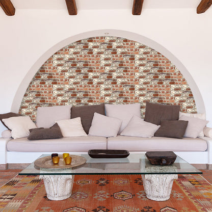 Skorter | 3D Brick Peel and Stick Wall Tile PVC Peel and Stick Tile for the Kitchen