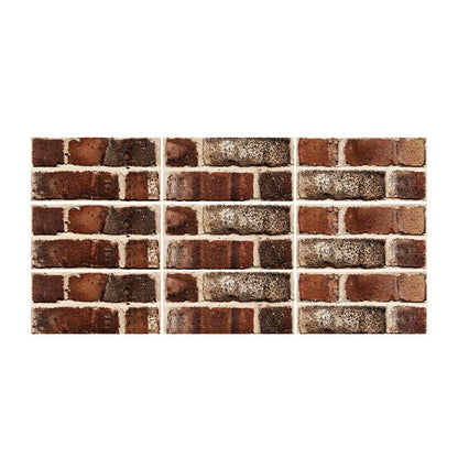 Skorter | 3D Brick Peel and Stick Wall Tile PVC Peel and Stick Tile for the Kitchen