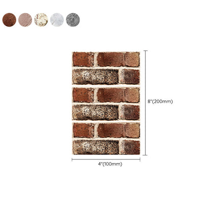 Skorter | 3D Brick Peel and Stick Wall Tile PVC Peel and Stick Tile for the Kitchen