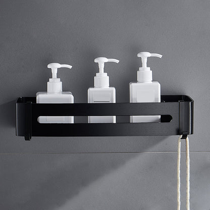 Skorter | Black Bathroom Set Modern 1/2/3 - Piece Anti-Rust Bathroom Rack
