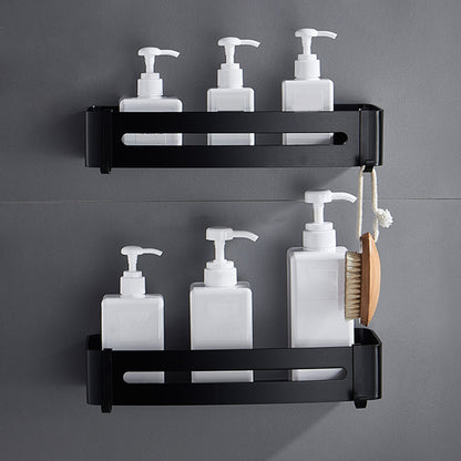 Skorter | Black Bathroom Set Modern 1/2/3 - Piece Anti-Rust Bathroom Rack
