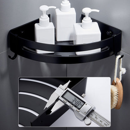 Skorter | Black Bathroom Set Modern 1/2/3 - Piece Anti-Rust Bathroom Rack