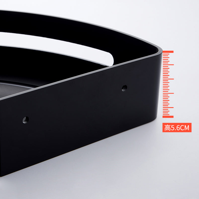 Skorter | Black Bathroom Set Modern 1/2/3 - Piece Anti-Rust Bathroom Rack