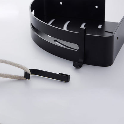 Skorter | Black Bathroom Set Modern 1/2/3 - Piece Anti-Rust Bathroom Rack