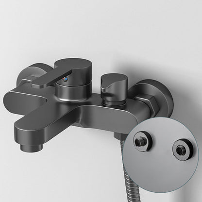 Skorter | Contemporary Bath Filler Trim Wall Mounted Fixed Bath Fitting
