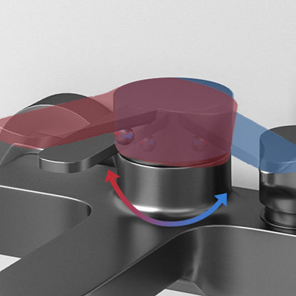 Skorter | Contemporary Bath Filler Trim Wall Mounted Fixed Bath Fitting