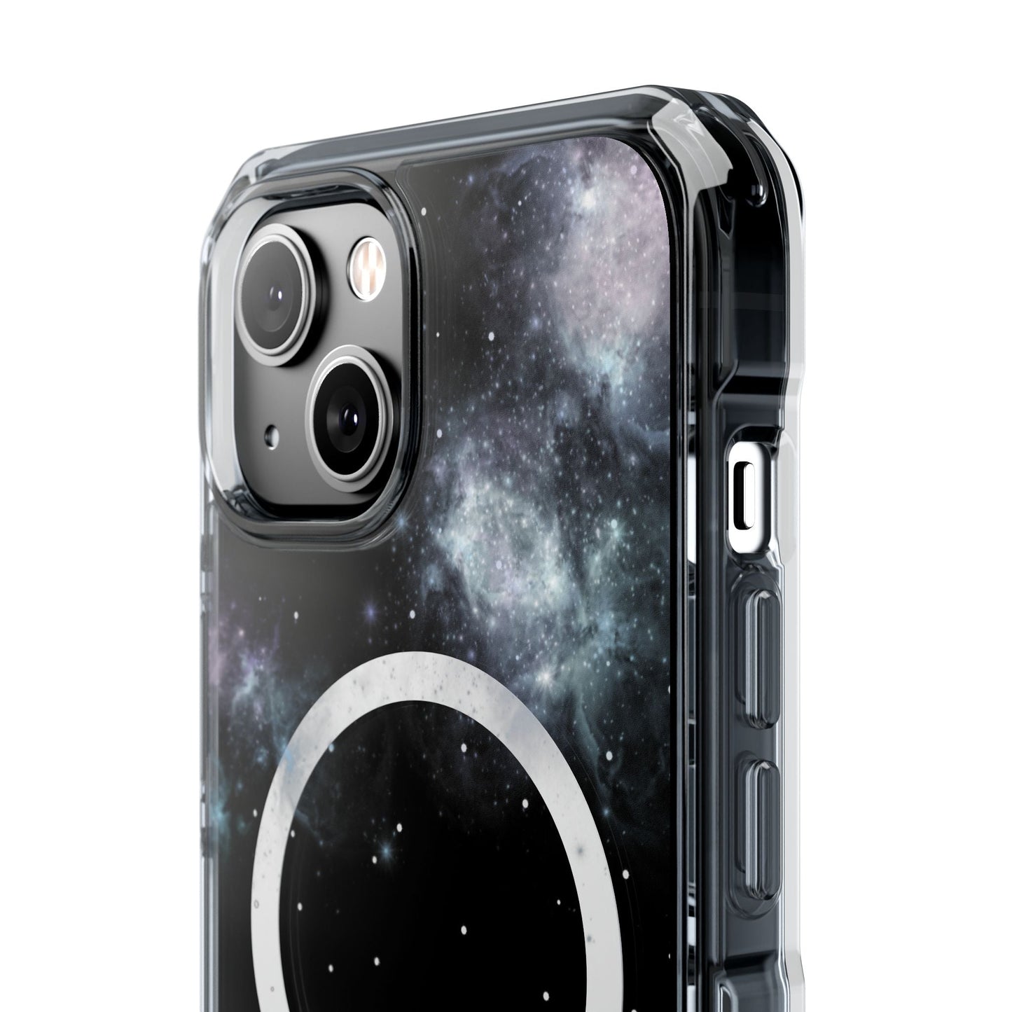 Skorter | Fluff's - Schnazzy in Space Magnetic Clear Case for iPhone Series