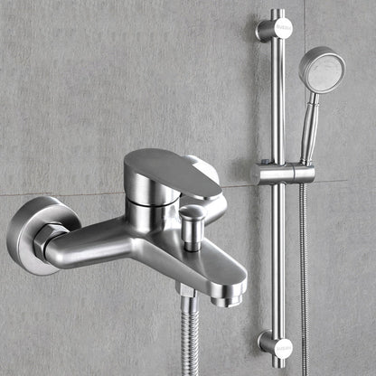Skorter | Contemporary Bathtub Filling Trim 304 Stainless Steel Wall Mounted Bathtub Faucet