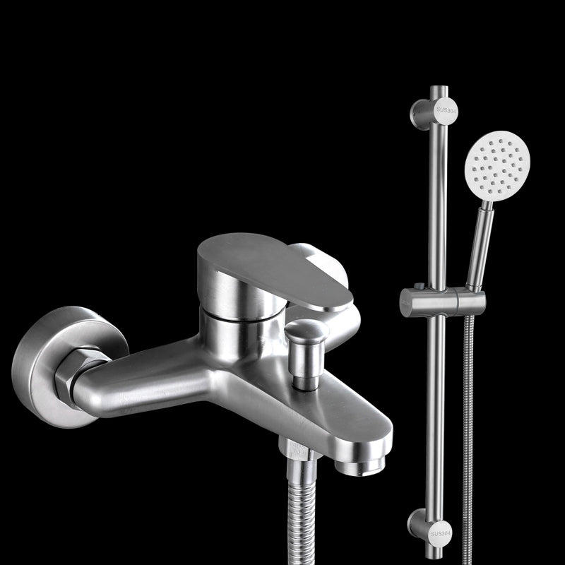 Skorter | Contemporary Bathtub Filling Trim 304 Stainless Steel Wall Mounted Bathtub Faucet