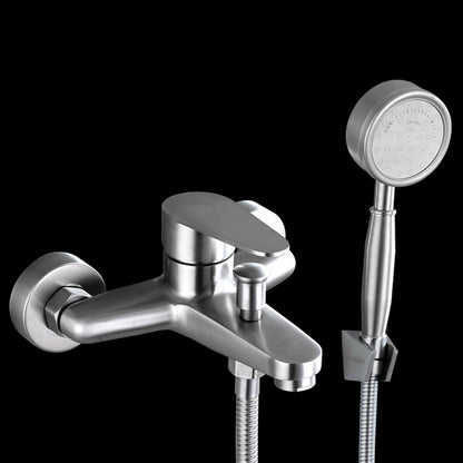 Skorter | Contemporary Bathtub Filling Trim 304 Stainless Steel Wall Mounted Bathtub Faucet