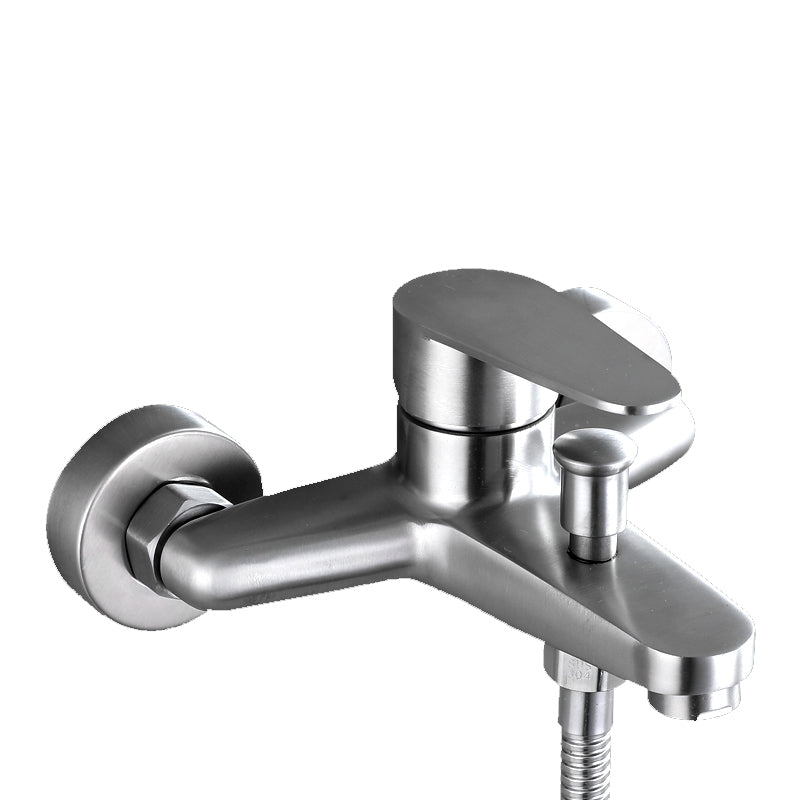 Skorter | Contemporary Bathtub Filling Trim 304 Stainless Steel Wall Mounted Bathtub Faucet