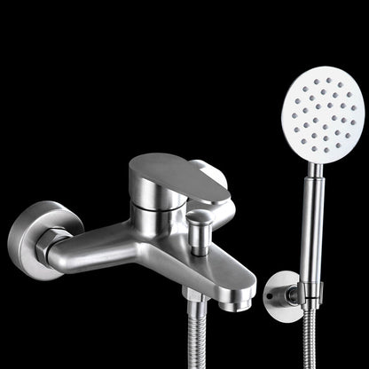 Skorter | Contemporary Bathtub Filling Trim 304 Stainless Steel Wall Mounted Bathtub Faucet