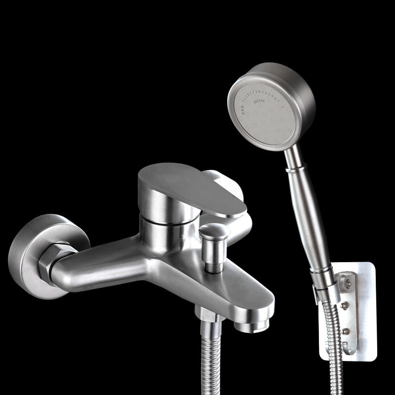 Skorter | Contemporary Bathtub Filling Trim 304 Stainless Steel Wall Mounted Bathtub Faucet