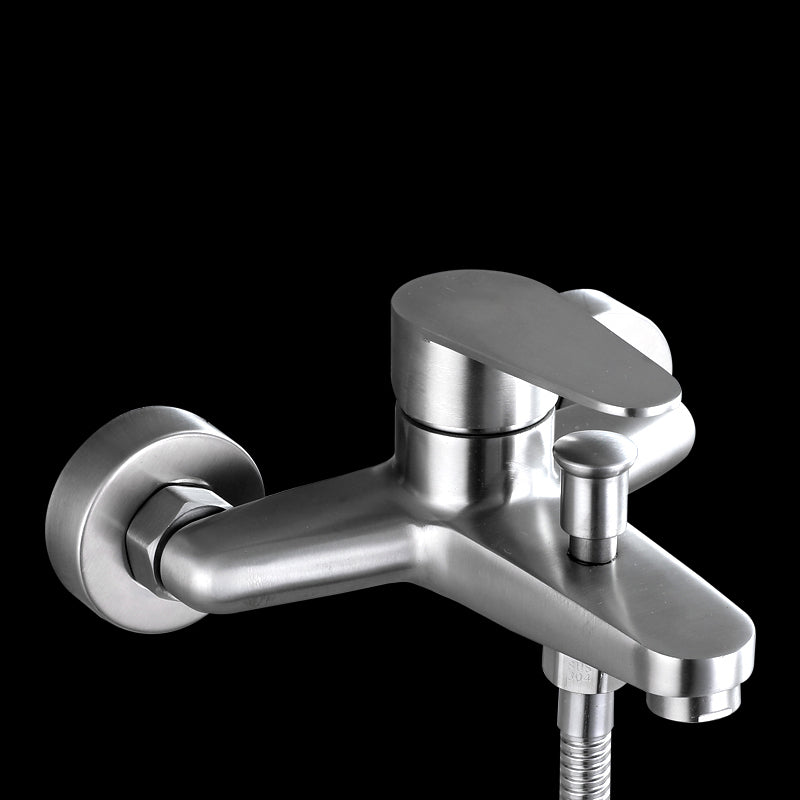 Skorter | Contemporary Bathtub Filling Trim 304 Stainless Steel Wall Mounted Bathtub Faucet