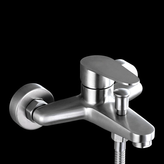Skorter | Contemporary Bathtub Filling Trim 304 Stainless Steel Wall Mounted Bathtub Faucet