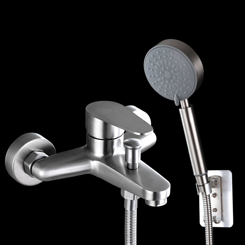 Skorter | Contemporary Bathtub Filling Trim 304 Stainless Steel Wall Mounted Bathtub Faucet