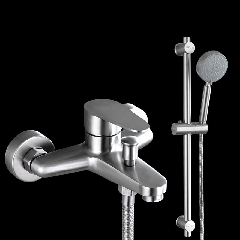 Skorter | Contemporary Bathtub Filling Trim 304 Stainless Steel Wall Mounted Bathtub Faucet