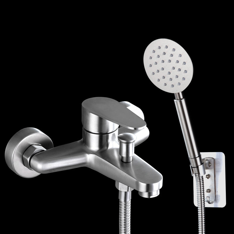 Skorter | Contemporary Bathtub Filling Trim 304 Stainless Steel Wall Mounted Bathtub Faucet