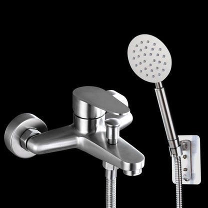 Skorter | Contemporary Bathtub Filling Trim 304 Stainless Steel Wall Mounted Bathtub Faucet