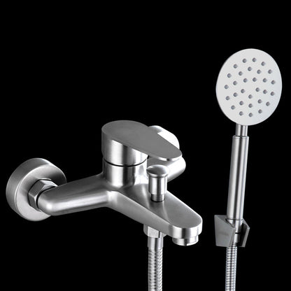 Skorter | Contemporary Bathtub Filling Trim 304 Stainless Steel Wall Mounted Bathtub Faucet