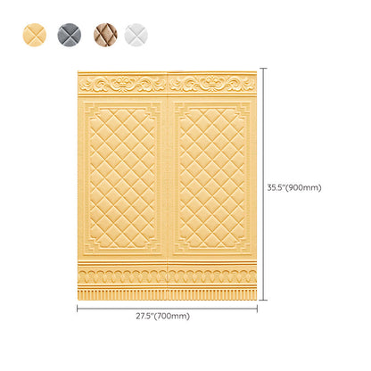 Skorter | 3D back wall panels Contemporary plastic back wall panels with waterproof