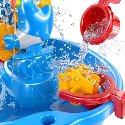 Skorter | 3-Layer Sand and Water Table | Fun & Educational Playset for Kids Ages 1–5