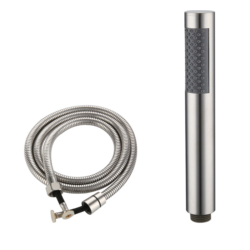 Skorter | Cylindrical Hand Shower with Self-Cleaning Stainless Steel Wall Shower Head
