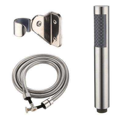 Skorter | Cylindrical Hand Shower with Self-Cleaning Stainless Steel Wall Shower Head