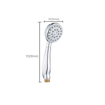 Skorter | Contemporary Brass Round Hand Shower Water Filtration Shower Head
