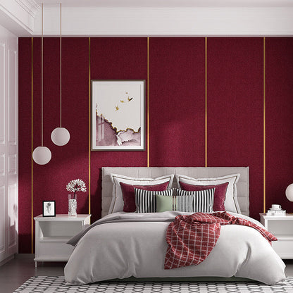 Skorter | Contemporary Style Wall Panel Linen Living Space Peel and Stick Wall Covering