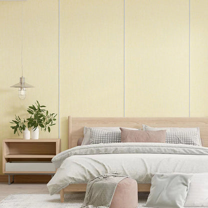 Skorter | Contemporary Style Wall Panel Linen Living Space Peel and Stick Wall Covering